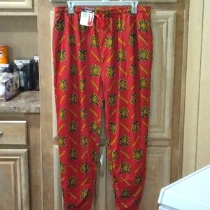 New With Tags Harry Potter Men's Sleep Jogger Pants With Pockets